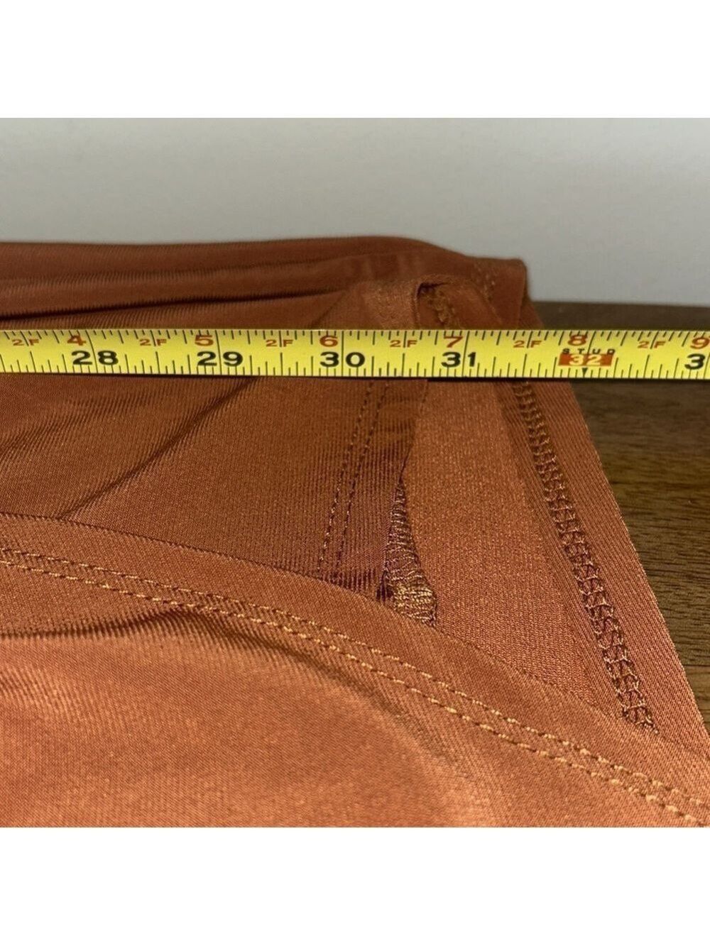 Windsor: Bodycon Dress in Cognac: Size S/M - Picture 4 of 7